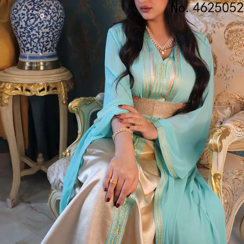 

Рамадан кафтан Abaya Дубай, Турция ислам арабское женское платье