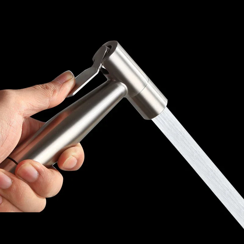 Ручной распылитель для унитаза биде из нержавеющей стали ванной комнаты туалета