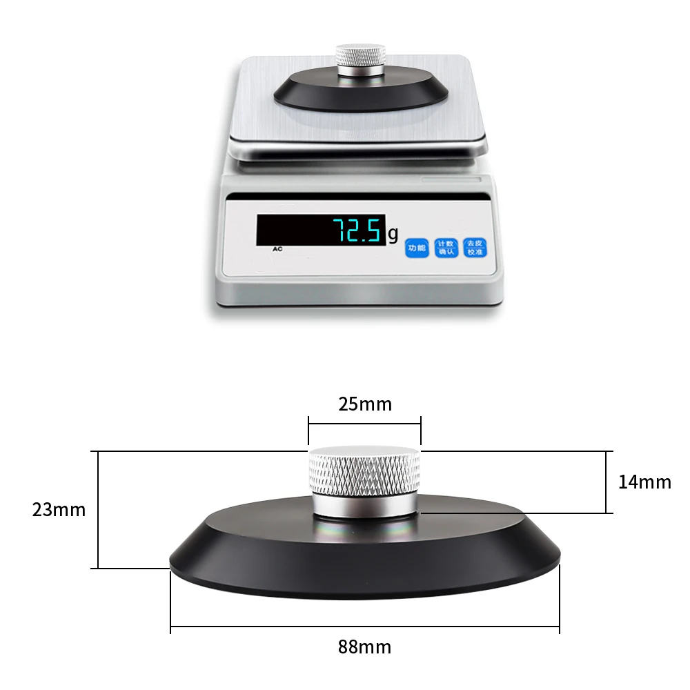 High-End POM Material LP Vinyl Turntables Disc Stabilizer Record Weight/Clamp