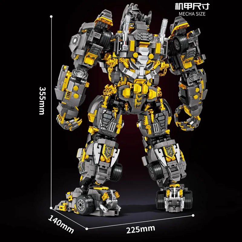 2806 шт. Детский конструктор робот