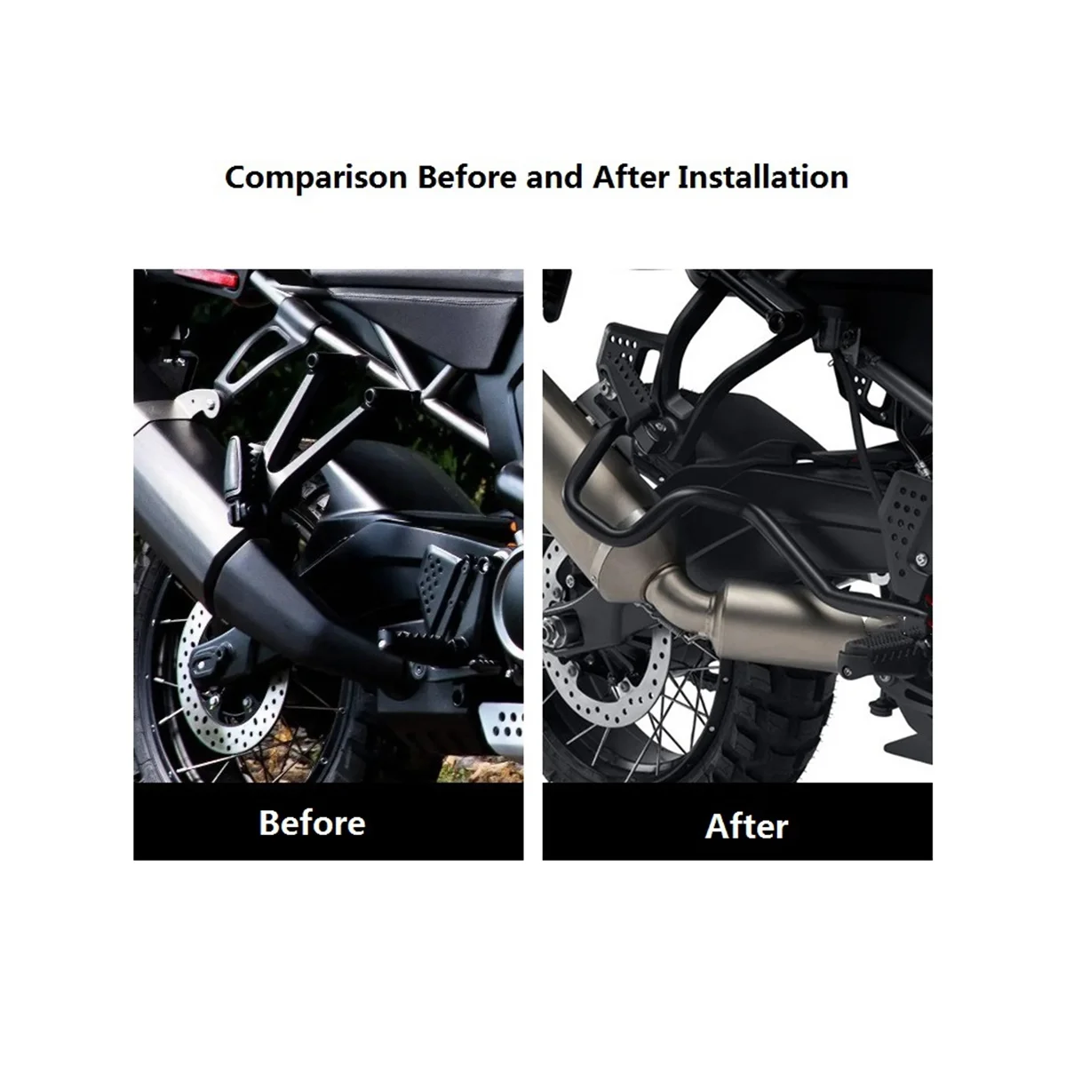 Защита двигателя амортизаторы выхлопной трубы для Harley PAN America 1250 RA1250 PA1250 1250S 2021 2022
