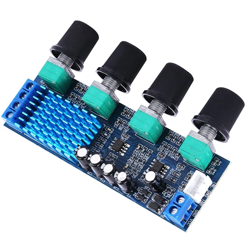 2X XH-M577 TPA3116D2 Audio High Power Tone Op Amps DC 12-24V Dual-Channel Stereo 2 X 80W Digital Amplifier Board B4-003 | Электроника