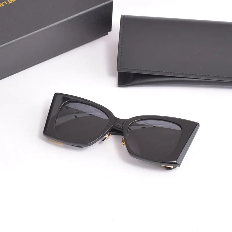 

Luxury Brand Design SAINT Sunglasses Acetate Polarizing UV400 Lens Sun glasses Women Men With Original Package