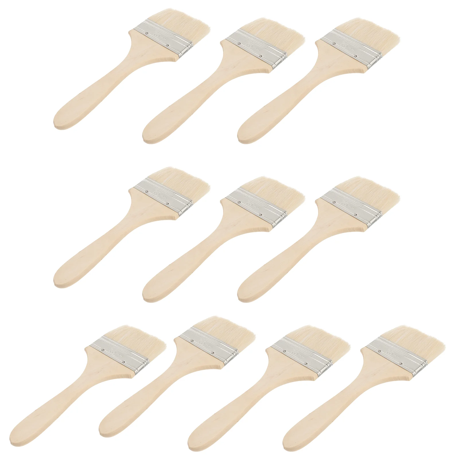 

Brush Brushes Set Wall Bulk Chip Painting Flat Grill Varnishes Professional Glue Barbecue Nylon Drawing Kids Crafts House Trim