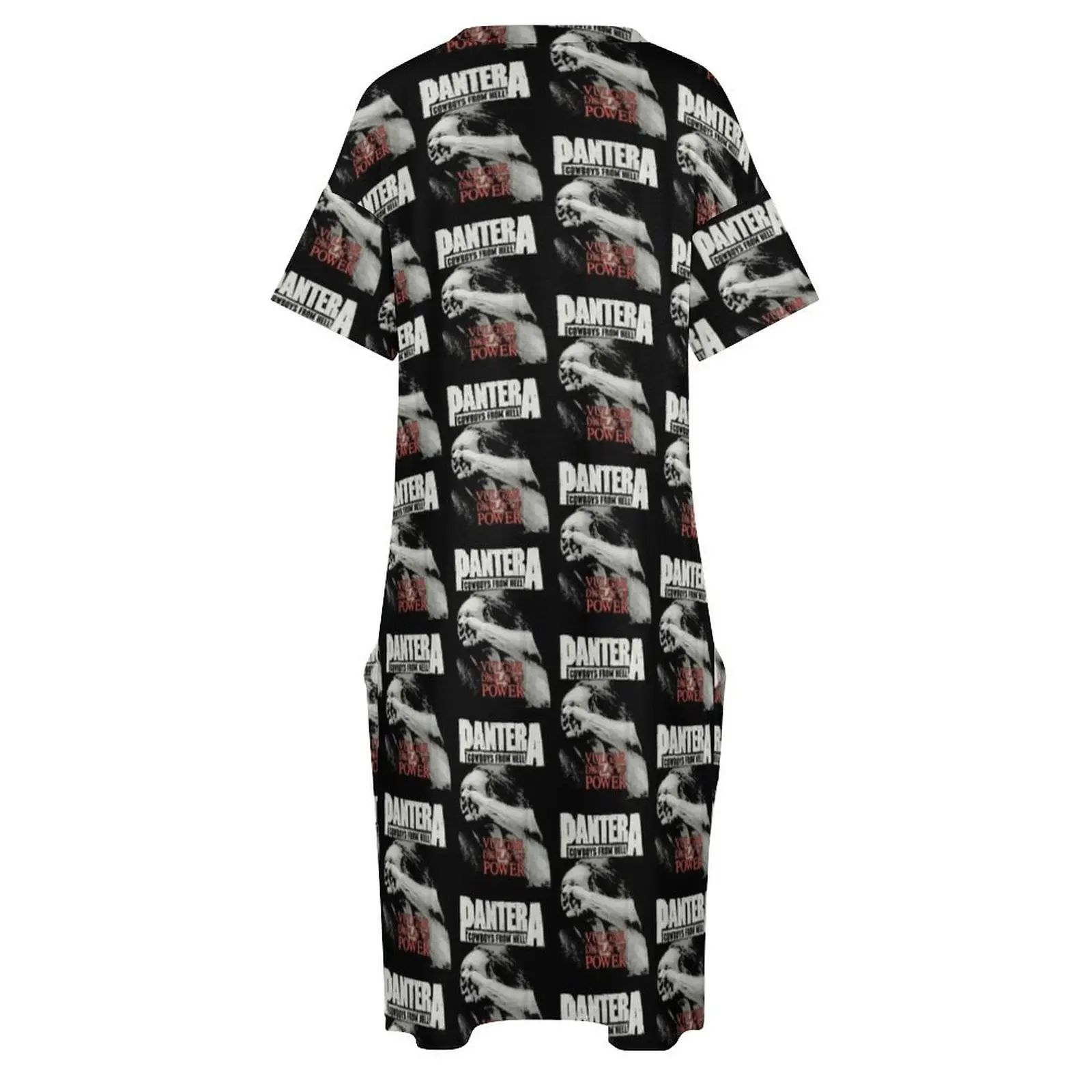 Женское вечернее платье mvdskfwe роскошное свободное с карманами милым узором для