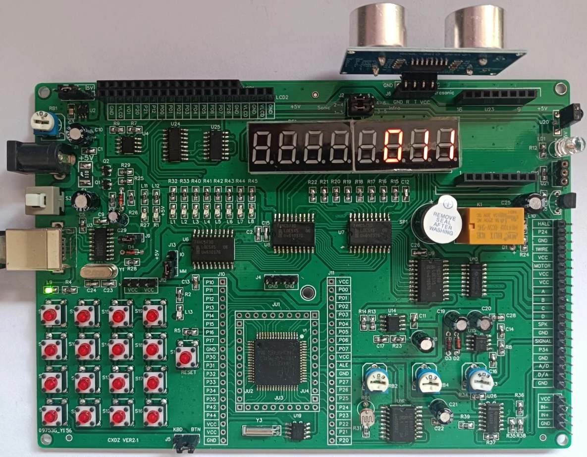 Плата разработки микроконтроллера с одним чипом IAP15F2K