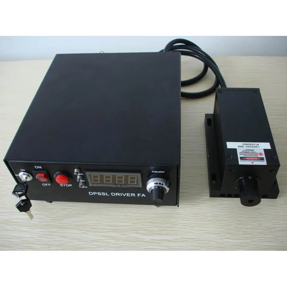 

980nm infrared semiconductor laser high-power 5W/10W Laser Module + TTL/Analog + TEC + Power Supply 85~265V