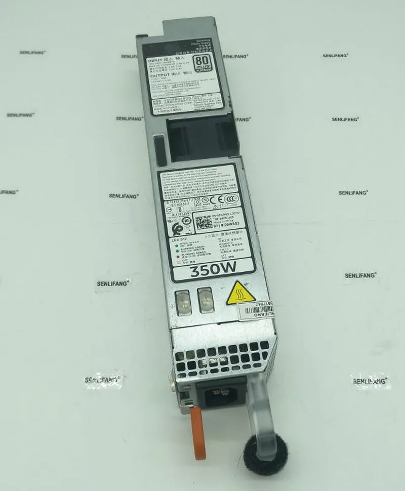 Оригинальный блок питания 350 Вт Hot Swap D350E-S1 9WR03 Y8Y65 P7GV4 L350E-S1 для R320 R420
