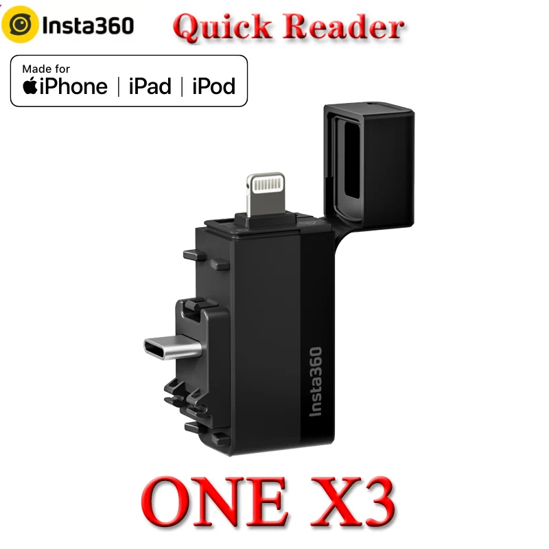 Оригинальные аксессуары для Insta360 ONE X3 Quick Reader |