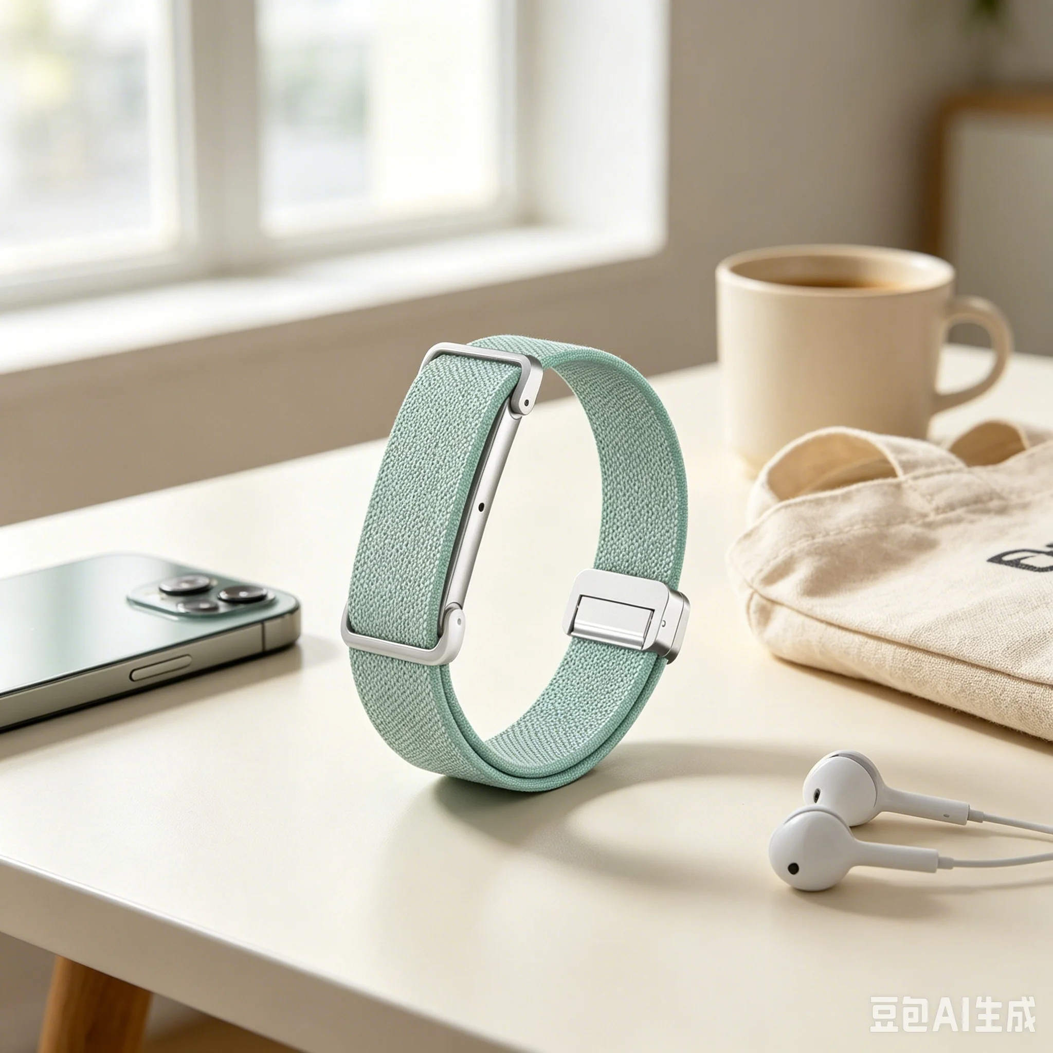 Фото Нейлоновый ремешок для Fitbit Air с магнитной застежкой, стильный дышащий ремешок с металлическим защитным корпусом, аксессуар для умных часов №1