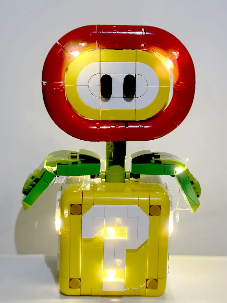 Модель Горшка MOC Piranha Совместимая С 71426 Набор Строительных Блоков Огненного