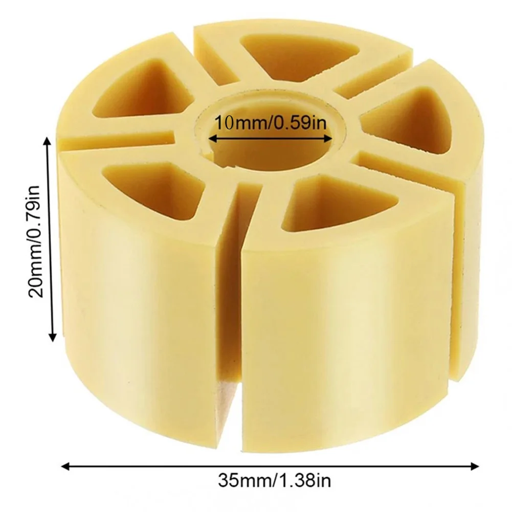 

Blade Plastic Steel Rotor Brown Fast Speed Plastic Yellow 6Pcs/Set Bakelite Pneumatic Grinding Machine Accessories