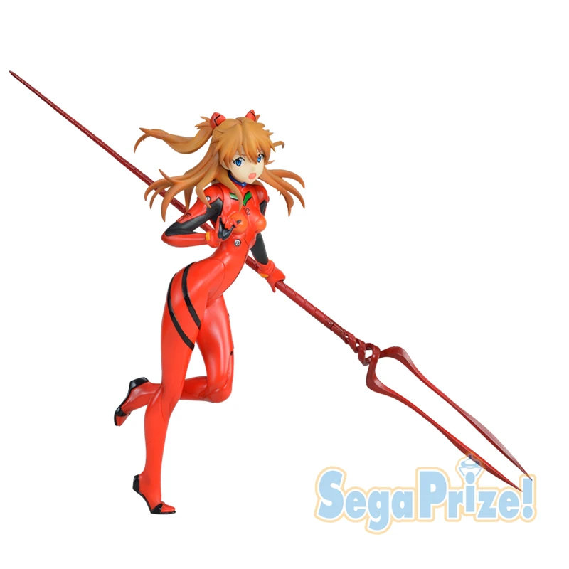 

In Stock Original SEGA Neon Genesis Evangelion EVA Asuka Langley Soryu Figure 22Cm Anime Action Figurine Model Toys for Boy Gift