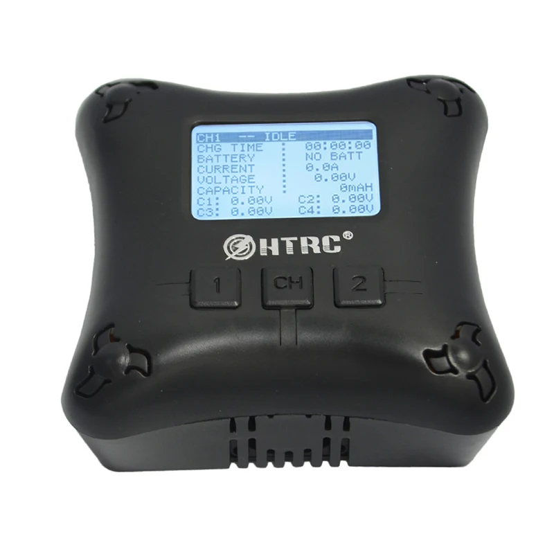 

HTRC H4 AC DUO 20Wx2 2A Charger For 2S-4S Lipo Battery