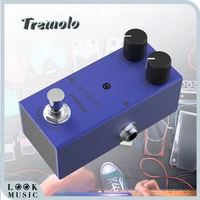 guitar effect tremolo pedal mini single dc 9v with intensity rate control true bypass for electric guitar effect pedal