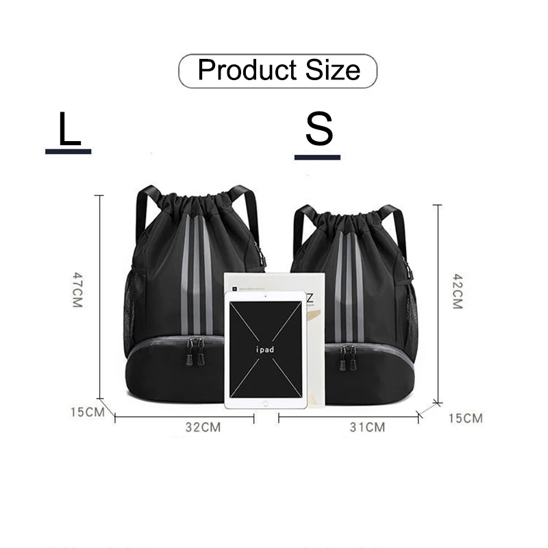 Fashion Sports Gym Bags Men Women's Multifunction Backpack Fitness Yoga Swim Waterproof Basketball Training Portable Travel Bags