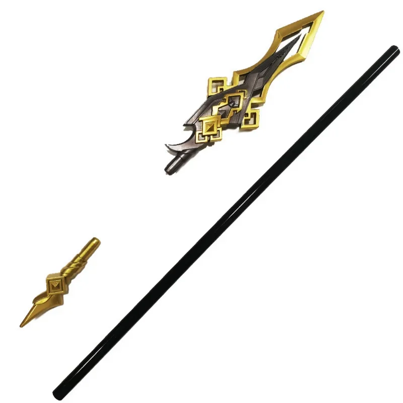 Xiao Zhongli вихревое оружие для косплея Vanquisher Genshin ударопрочное реквизит Yae Miko обманка