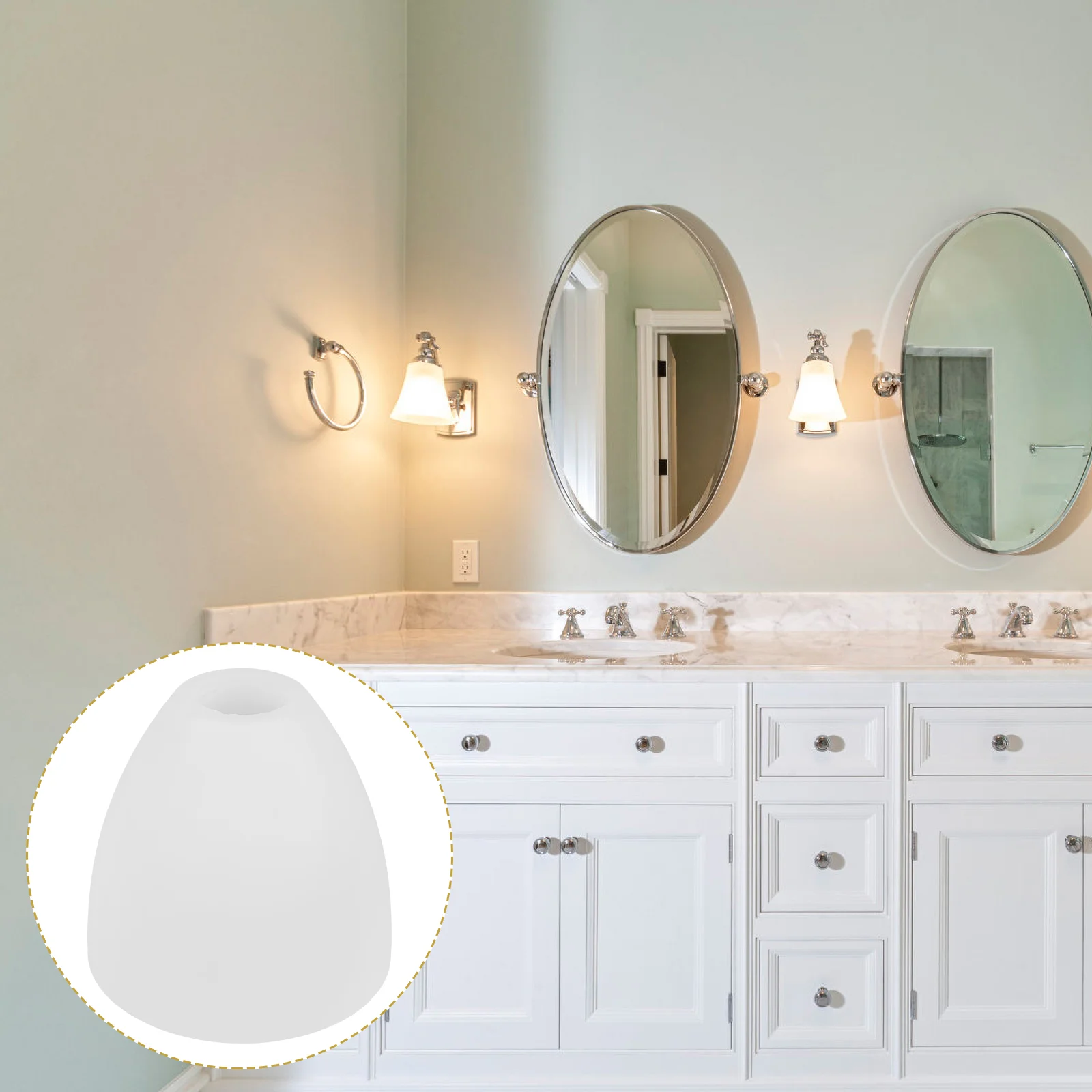 

Glass Lampshade Pendant Lamp Shade Chandelier Hanging Lamp Shade Replacement