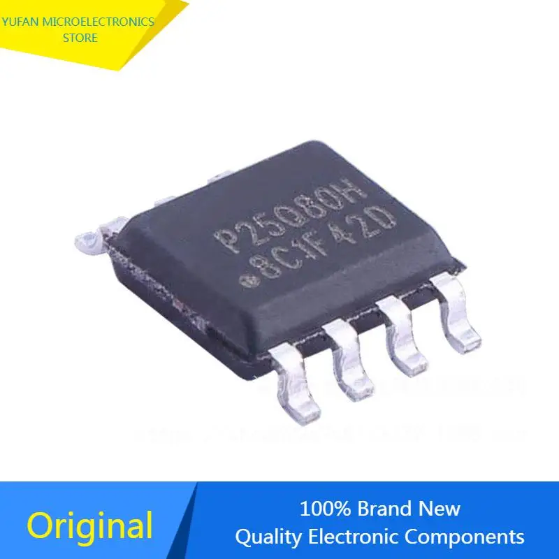 

Original 10pcs/Lot Puya SPI Nor Flash Chip MCU P25Q80H-SSH-IT SOP8 Microcontoller IC 8M-bit Chipset Electronic Component P25Q80H