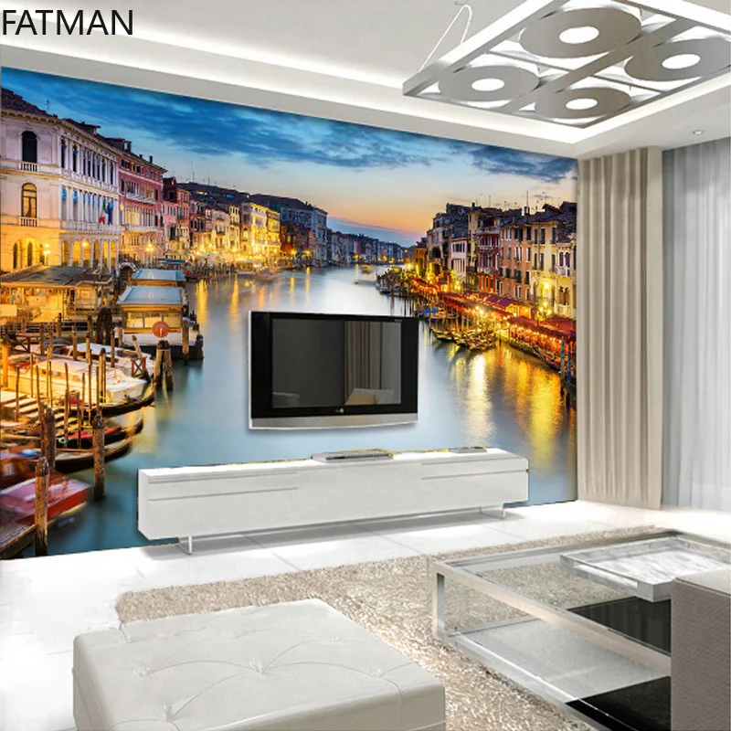 Фотообои FATMAN 3D на заказ настенные фрески для гостиной спальни фоновые стены