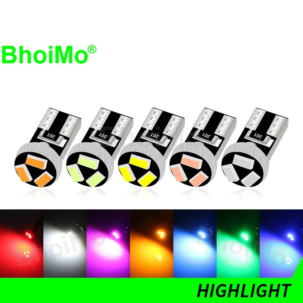 

Светодиодная лампа BhoiMo 1x73 74 T5, измеритель 17 2721, индикатор приборной панели W3W 3014, панель с табличкой, фонарь для освещения автомобиля