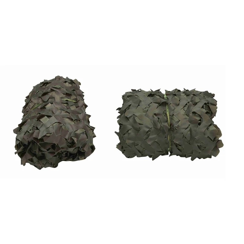

Reinforced Camouflage Nets Woodland Training Camo Netting Car Covers Sun Shelter For Camping Hunting