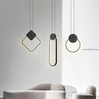 modern luxury chandelier geometric adjustable metal chandelier lighting hollow lamp shade ambient wrought iron lamp wohnzimmer