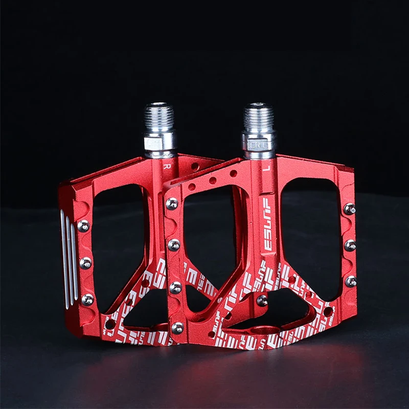 

Bicycle Bike Pedal Ultralight Aluminum Alloy DU Bearings MTB Road Cycling Pedals CNC Quick Release Anti-slip Mountain Footboard