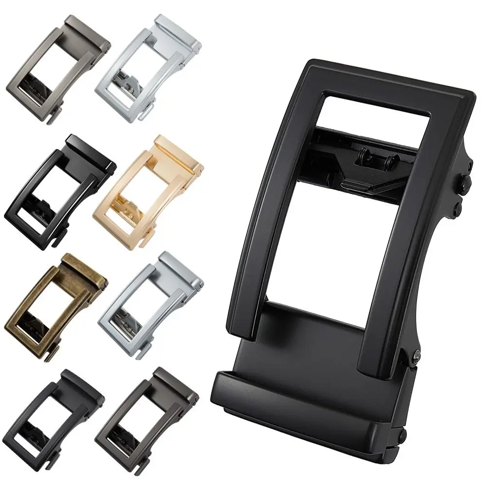 

Zinc Alloy Holeless Craft DIY Replacement 36mm Buckle Belt Automatic Buckles Classic Waistband Head End Bar
