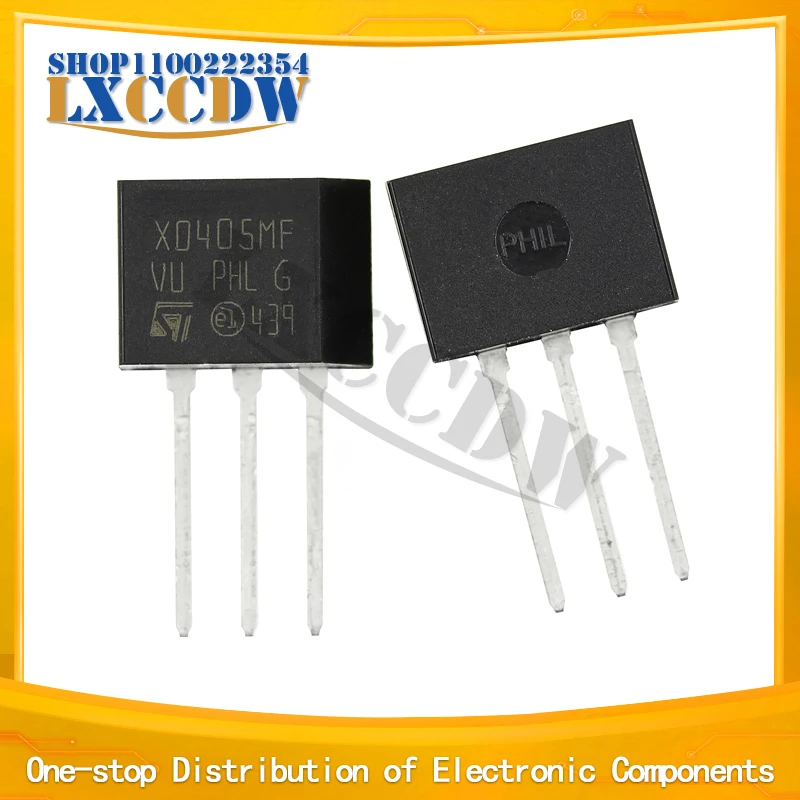 10 шт. X0405MF X0405 Z0405 Трехконтактный Тиристор 4A / 600V TO-202 | Интегральные схемы