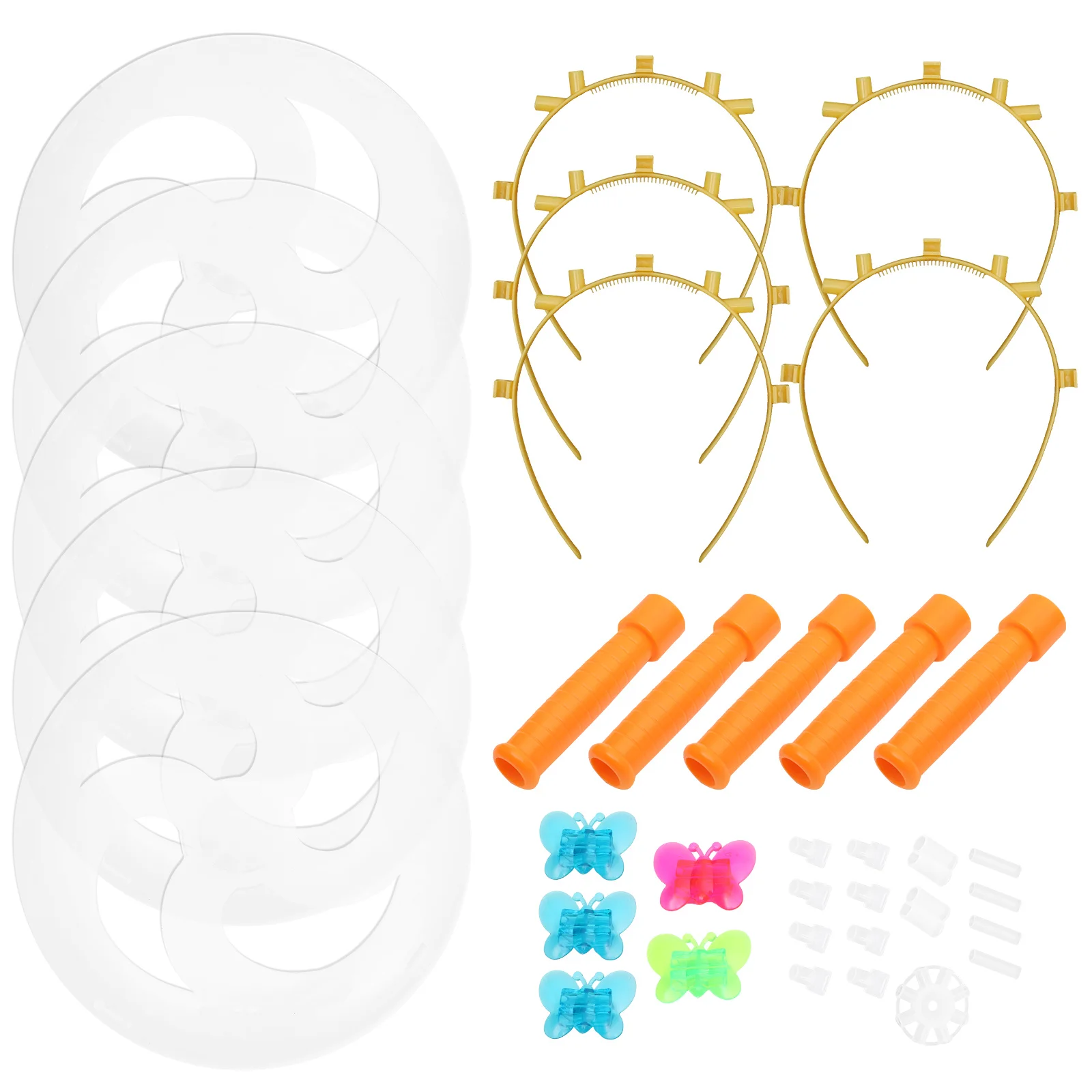 

Lollipop DIY Glow Stick Hat Connectors Kit Necklaces Bulk Party Accessories