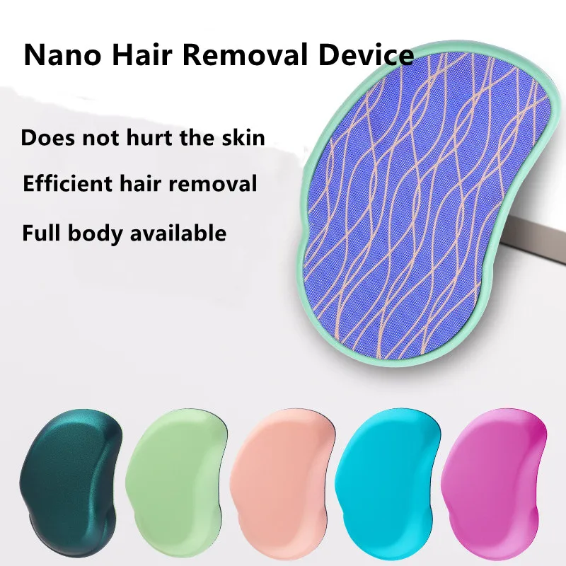 

2022 Crystal Hair Remover Physical Painless Safe Epilator Crystal Hair Eraser Easy Cleaning Reusable Body Home Depilation Tool