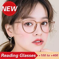 anti blue light reading glasses high end hyperopia glasses ultra light presbyopia glasses with grade 100 to 400