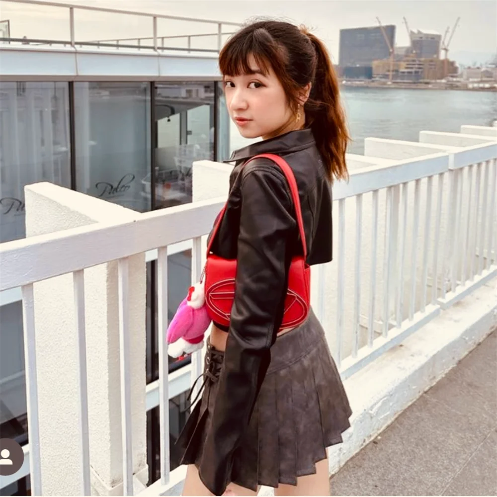 Женская универсальная юбка со шнуровкой и плиссировкой весна 2024