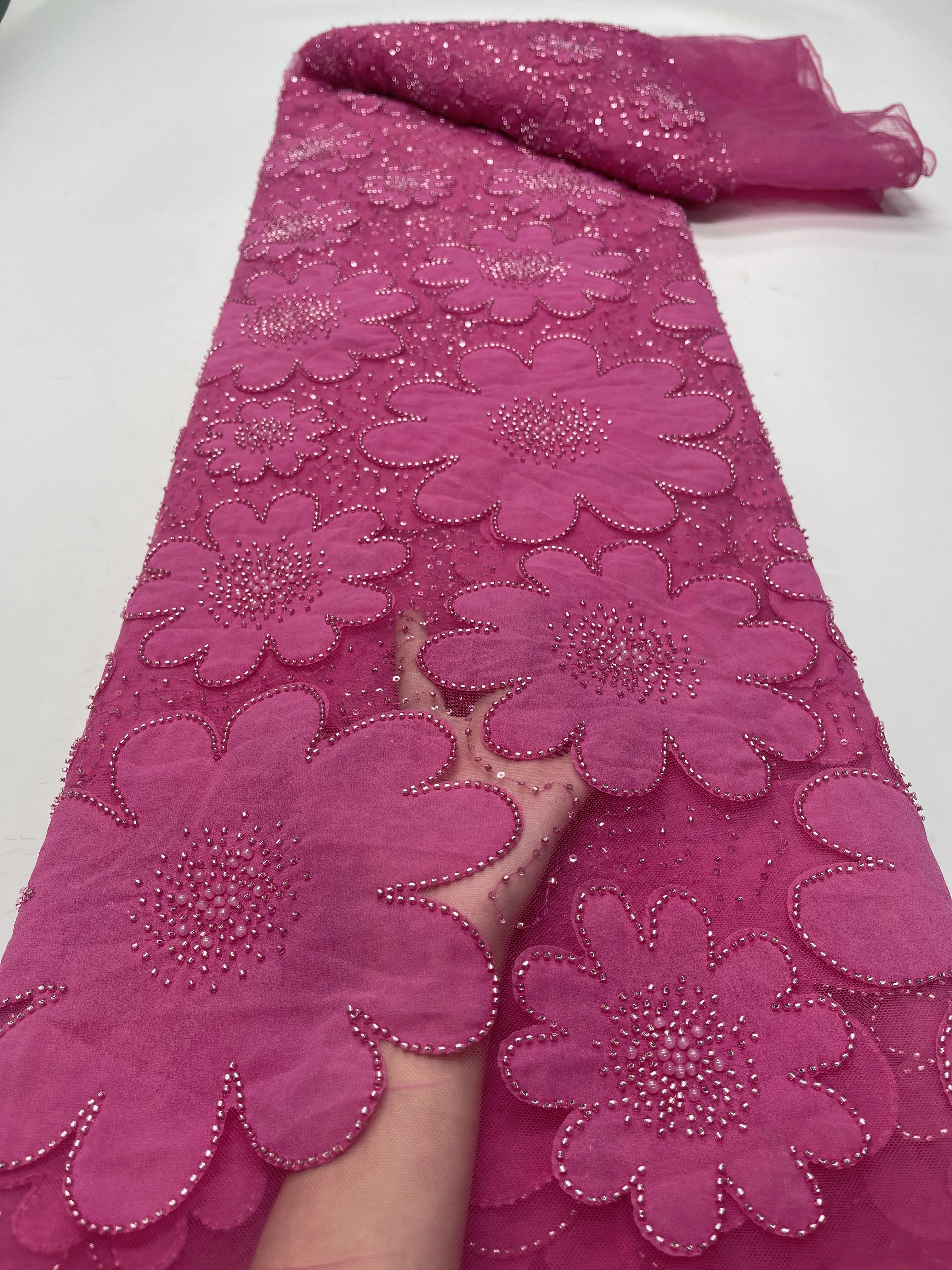 Африканская кружевная ткань для французского жениха невесты 2023