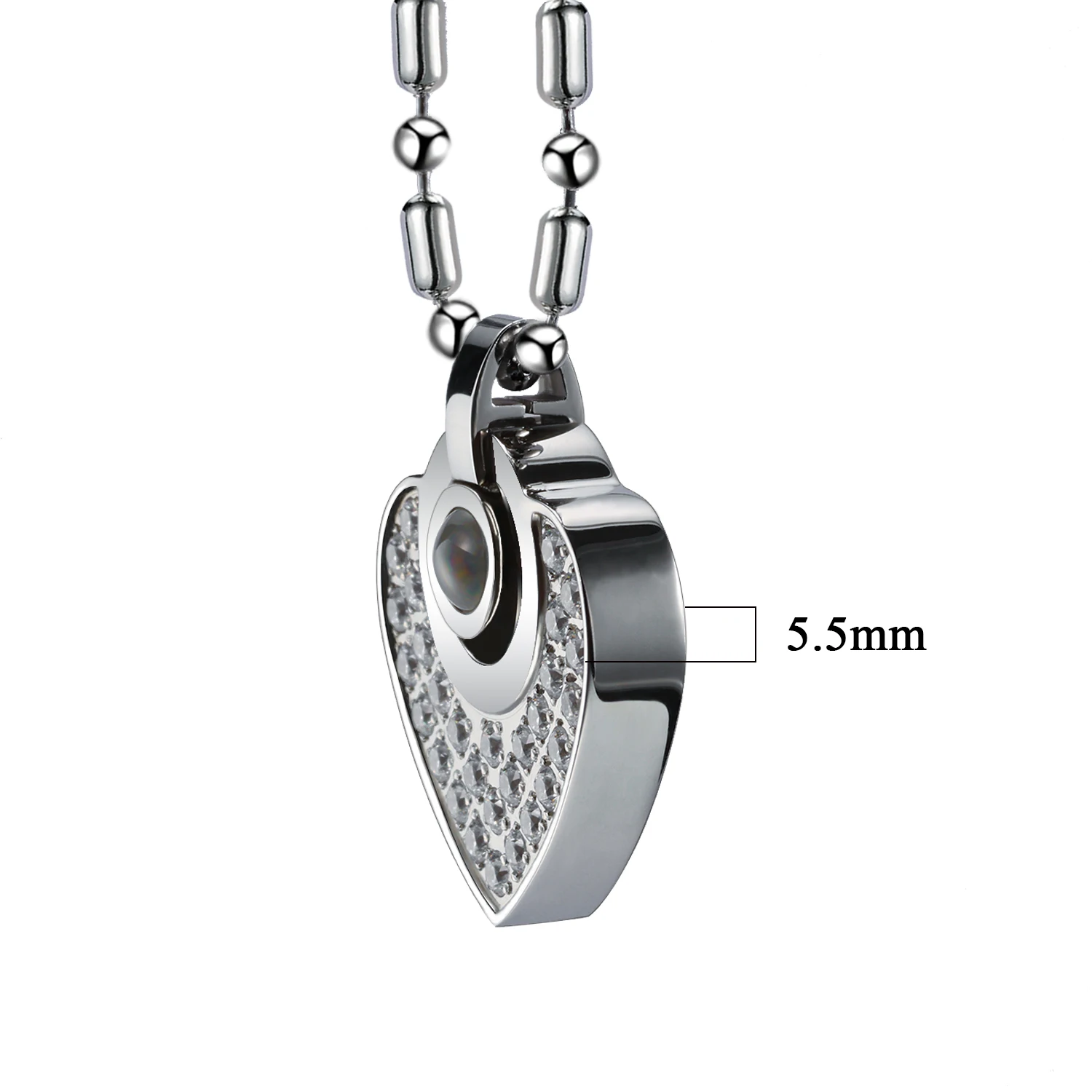 Женская подвеска из нержавеющей стали