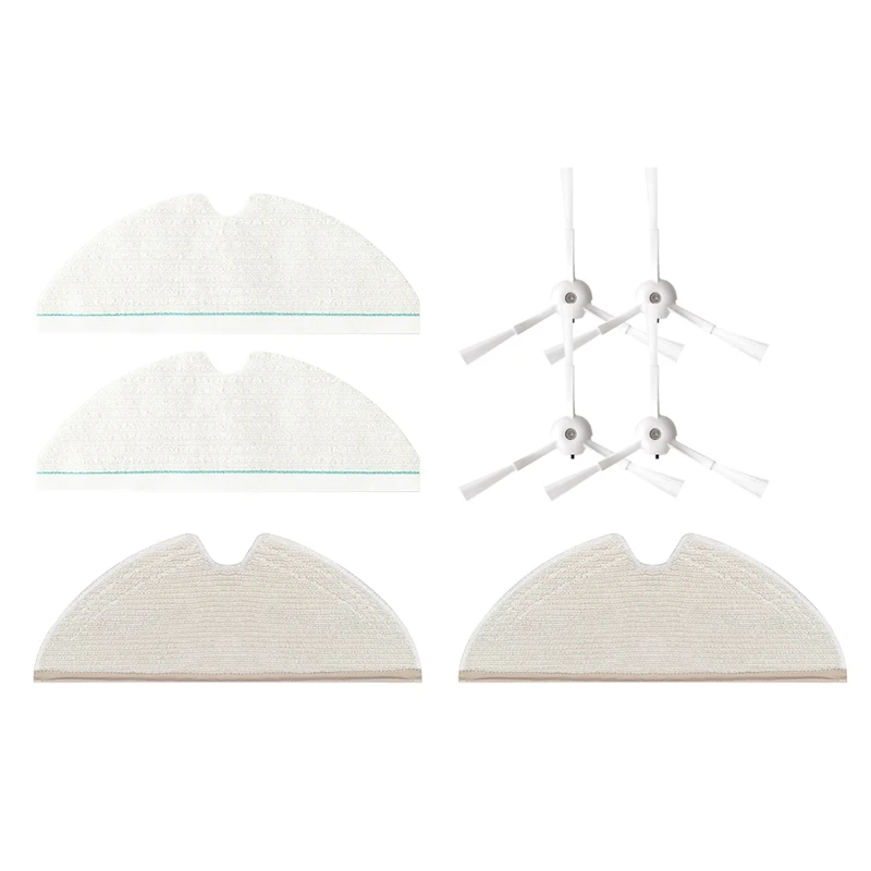 

8PCS Accessories Kit For Roborock T8/ Q7 Max / Max+Vacuum Cleaner Washable Mop Cloth Side Brush Replacement Parts