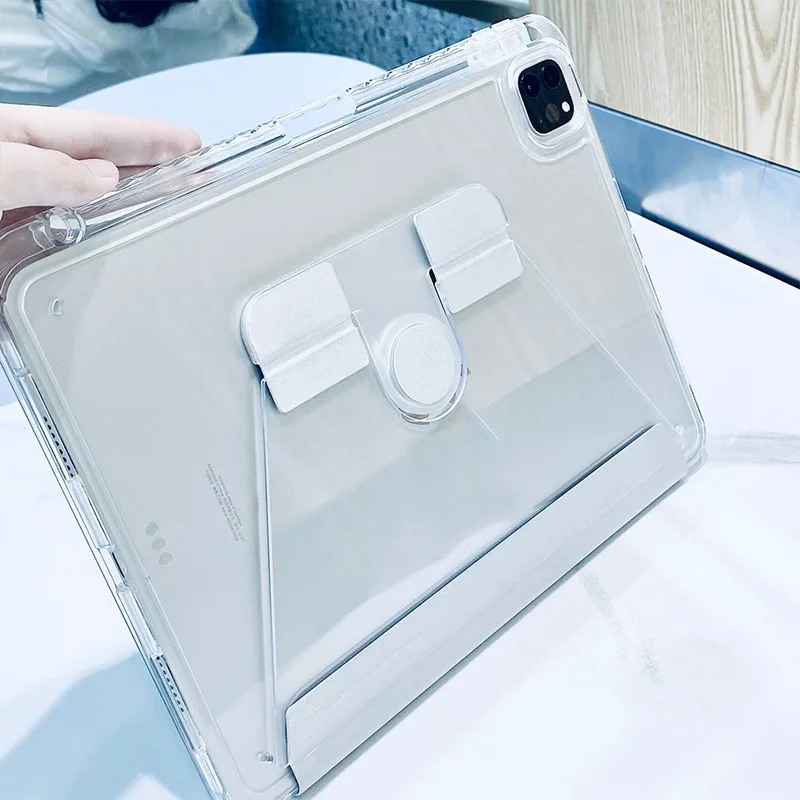 

for iPad Pro 11 2022 4th Pro 12.9 Crystal Acrylic Case for iPad 9.7 2018 2017 5th 6th 10.2 9th 8th 7th Air 5 4 3 2 1 10th 10.9