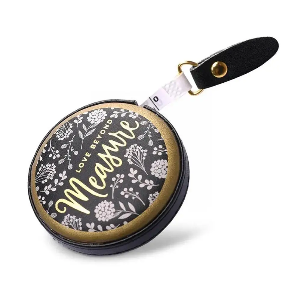 

1.5m Portable Retractable Vintage Style Mini Tape Nostalgia Retro Roll Tape Measure Inch Tape Centimeter Sewing Ruler Tailo E8V5