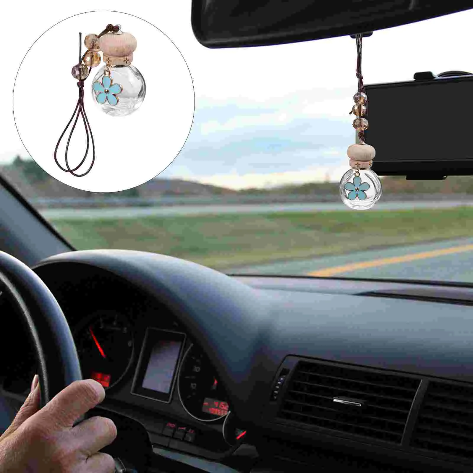 

Pendant Car Air Perfume Hanging Decoration Accessory Interior Ornament Essential Oil Perfume