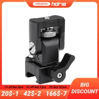 hdrig quick release qr nato clamp support bracket with 14 20 thread mount for dslr camera monitor cage