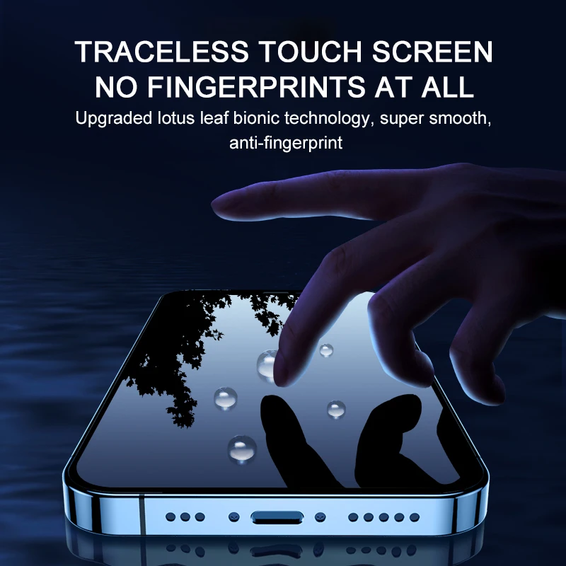 200d anti glare tempered glass for iphone 13 12 11 pro max x xr privacy screen protector iphone 13 12 mini xs max x screen glass free global shipping