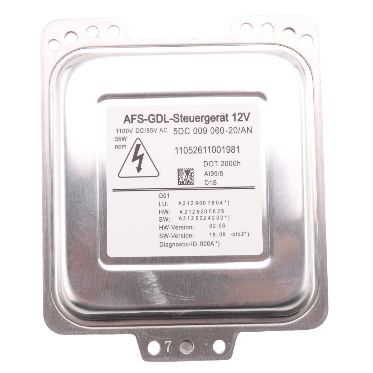 Ксеноновый балласт D1S для фар Mercedes Benz W212 C207 A207 5DC009060-20 5DC00906020 ксеноновый 35 Вт 85 В