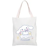sanrio cinnamoroll babycinnamoroll shoulder bag canvas bag messenger bag cute student shopping girls storage tote bag