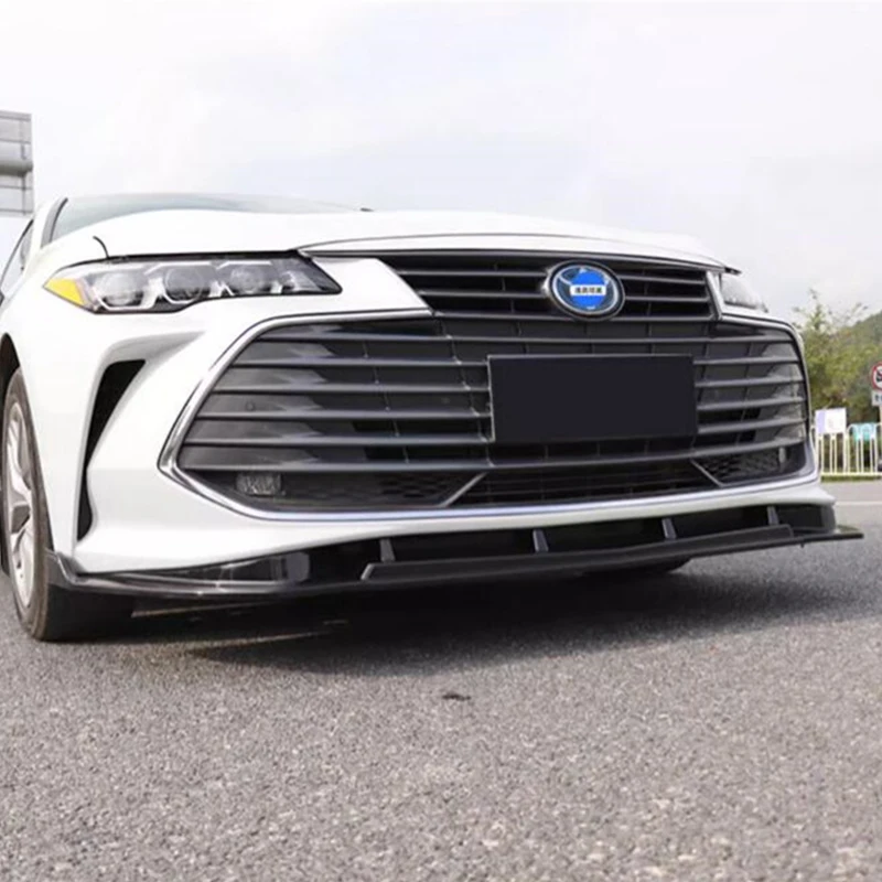 Сплиттер для губ переднего бампера из АБС-пластика 3 шт. Toyota Avalon противоударный