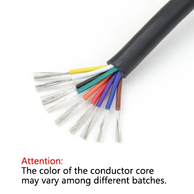 

Многожильный провод UL2464 черный 2-10 м