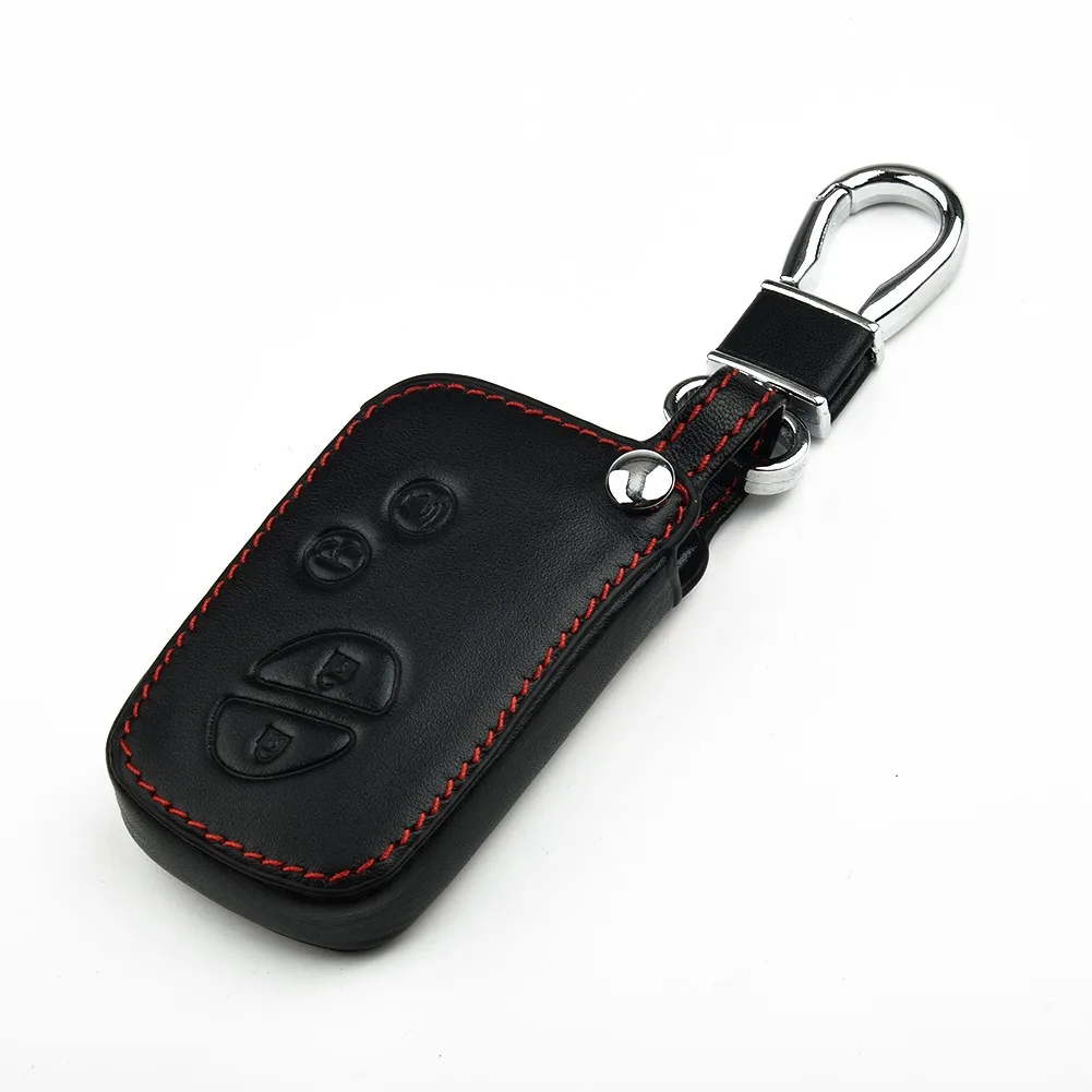 

Durable Practical Key Fob Case Accessories Car Cover 2006-2014 Black ES GS Holder IS LS LX RX CT Leather Parts