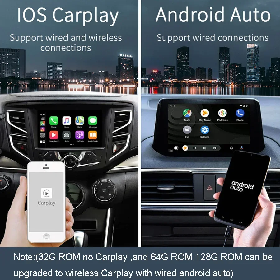 Автомобильный DVD-плеер Carplay 8 дюйма IPS Android 13 0 ГБ + 256 GPS Wi-Fi Bluetooth радио для VW Touareg T5