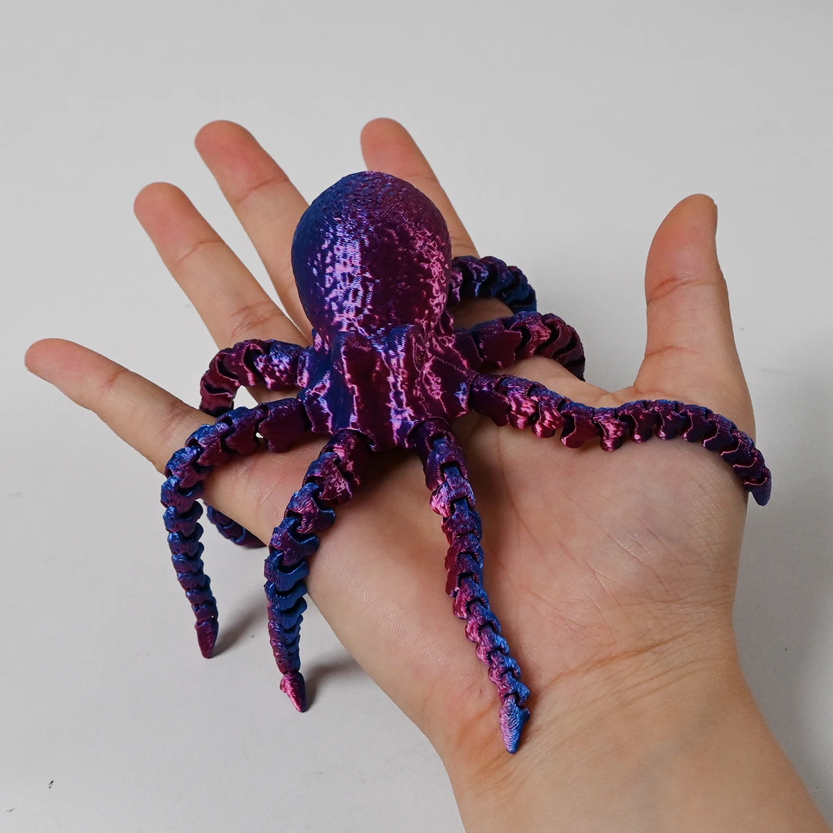 

3D-печатная фигурка осьминога 18,5 см