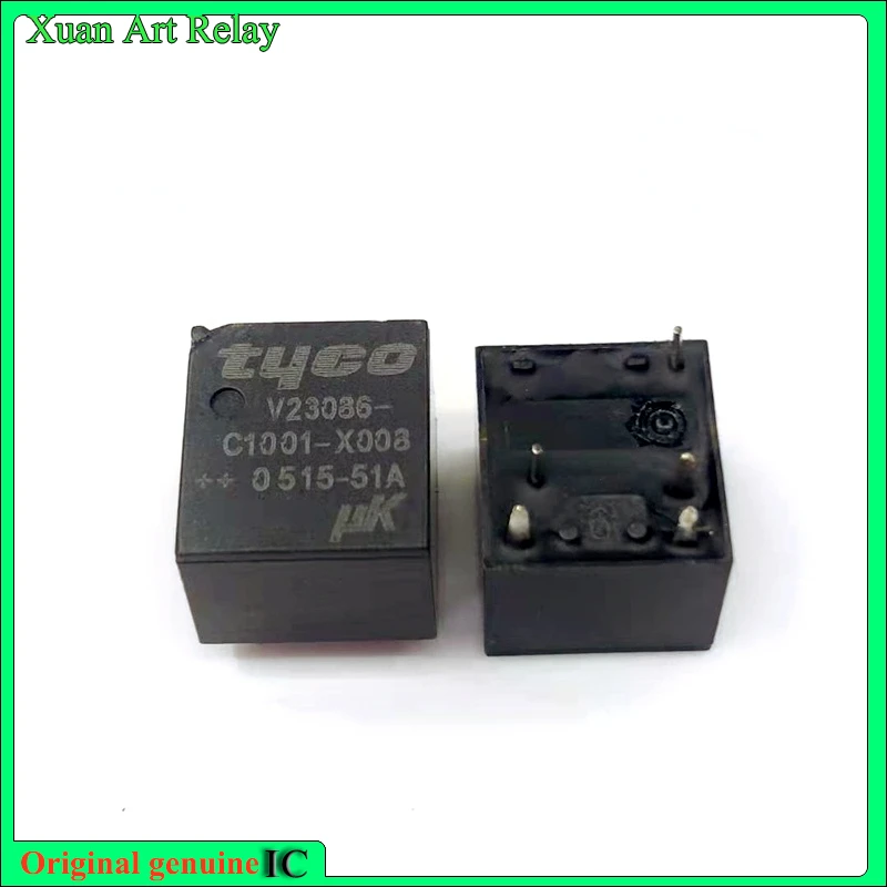 

1-5pcs/lot 100% original genuine relay:V23086-C1001-X008 Car direction lock can't open key 5 pin relay